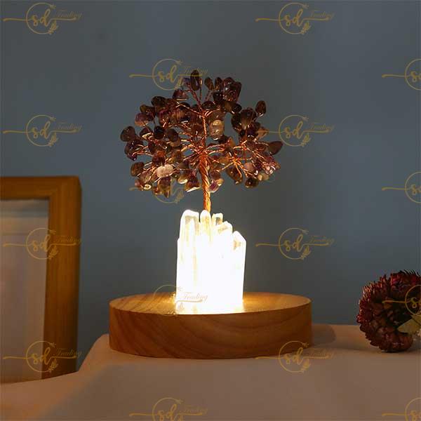 Natural Crystal Tree Of Life Night Lights