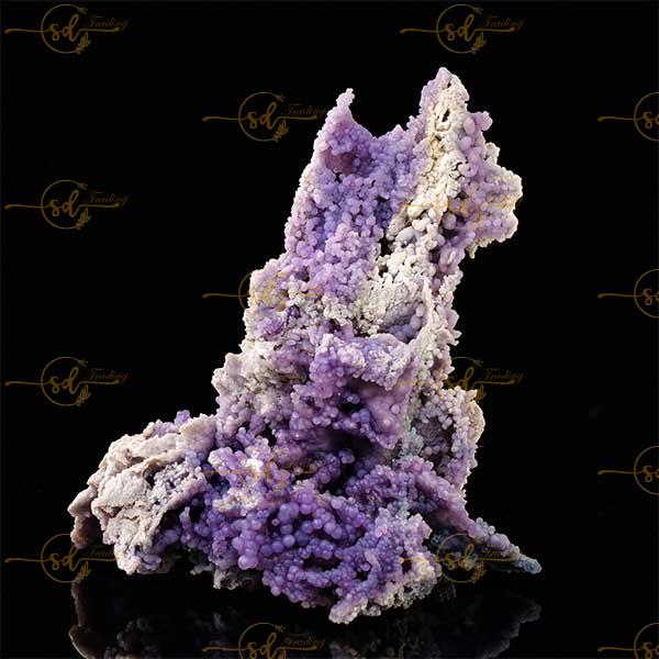 Grape Agate Raw Mineral Stone