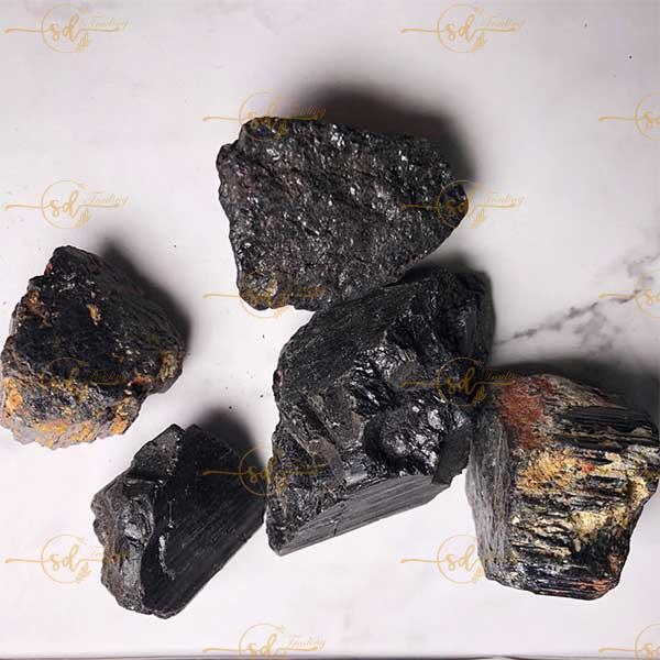 Raw Black Tourmaline Crystal