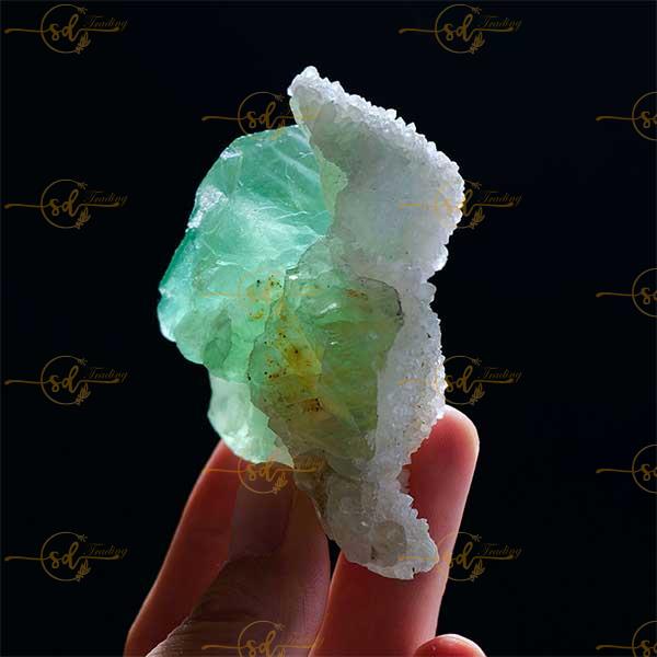 Natural Raw Green Fluorite Crystal