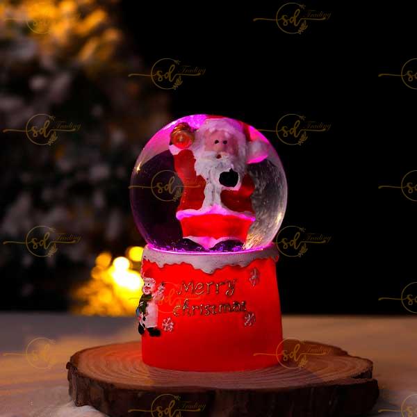 Christmas Large Light Up Santa Ball